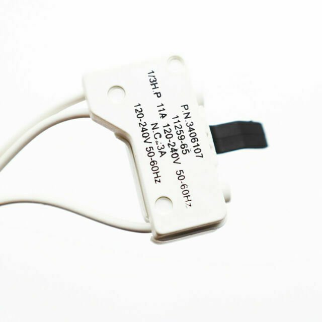 Kenmore Dryer Door Switch 6.5Inch WP3406107