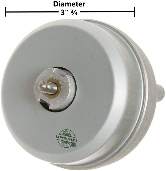 GlobPro PD00008097 AP2639813 PS304722 EAP304722 Frid Condenser Fan Motor 3" ¾ length Diameter Replacement for and compatible with General Electric Hotpoint Heavy DUTY