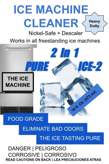 Ice Maker Machine Cleaner Uline, GE Monogram, KitchenAid, Kenmore CK900205