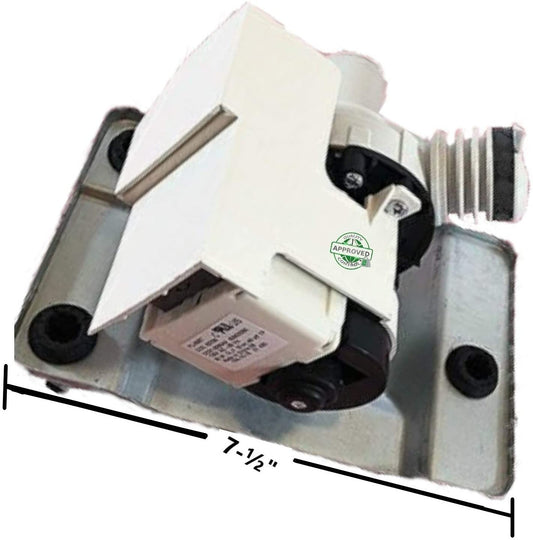 GlobPro PD00030755 AP6016329 PS11749615 EAP11749615 Washer Water Drain Pump 7-½" Approx. Replacement for and compatible with Whirlpool Maytag Heavy DUTY