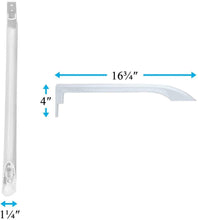 Global Products Refrigerator Door Handle Set Compatible with Frigidaire 5304506469