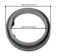 GlobPro W10474367-W10900506 Washer Door Boot Seal Diameter 22" Approx. Replac...