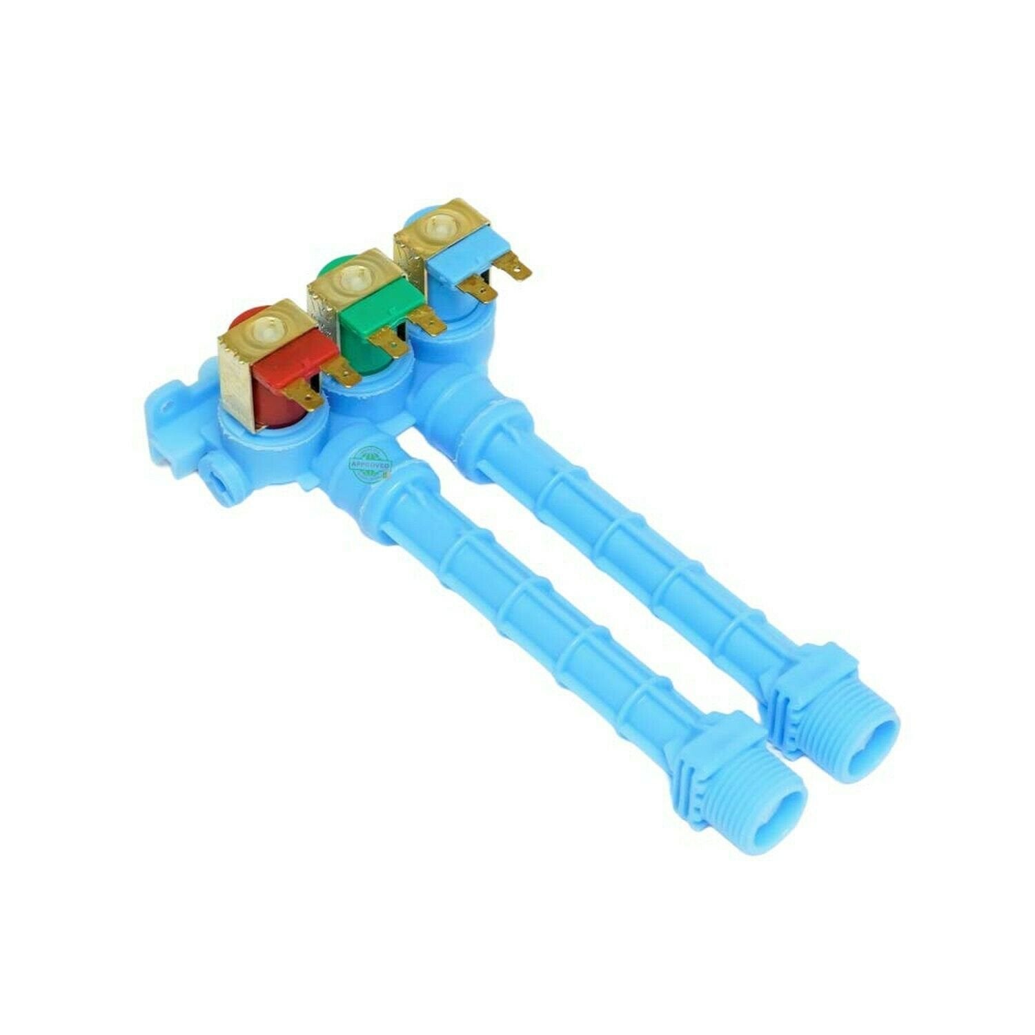 GlobPro WH13X10030 Washer Water Valve 3 coil Replacement for and compatible w...