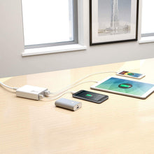j5create USB Hub Powered Wall Charger- 6 Multi Port Charging Station for Multiple Devices | Quick Charge 3.0 USB Power Strip Desktop Charger Block Adapter for Office, Home or Travel