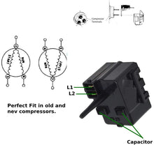 ReplacementParts - AP4412995 Refrigerator Compressor Start Relay -PS2354411