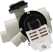 GlobPro WPW10730972 Washer Water Drain Pump Assembly 8" ½ length Approx. Replacement for and compatible with Whirlpool Maytag Kenmore/Sears Amana Heavy DUTY