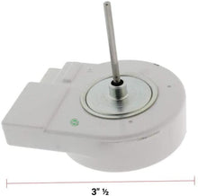 GlobPro DA31-00020E Fridge Evaporator Fan Motor 3" ½ length Approx. Replacement for and compatible with Samsung Heavy DUTY