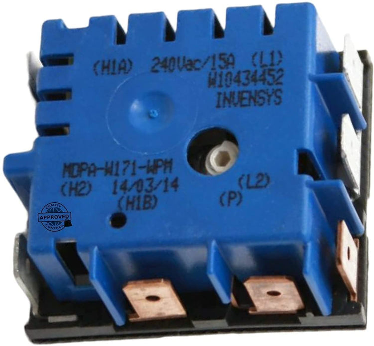 DrEquipUS W10857622 Switch-Inf Replacement for and compatible with Maytag Whirlpool KitchenAid Kenmore Heavy DUTY