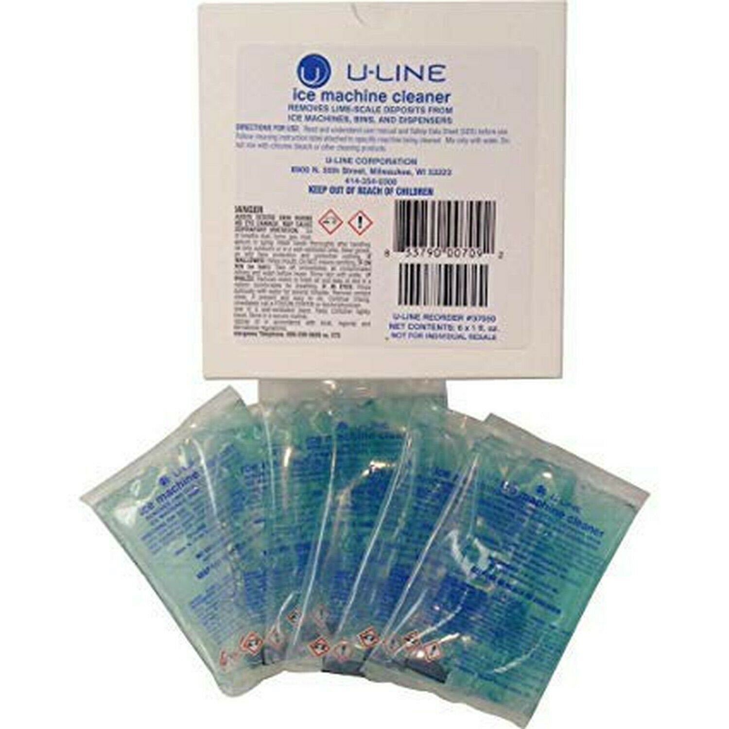 Global Products UlaclrClean Ice Maker Compatible U-Line 41978