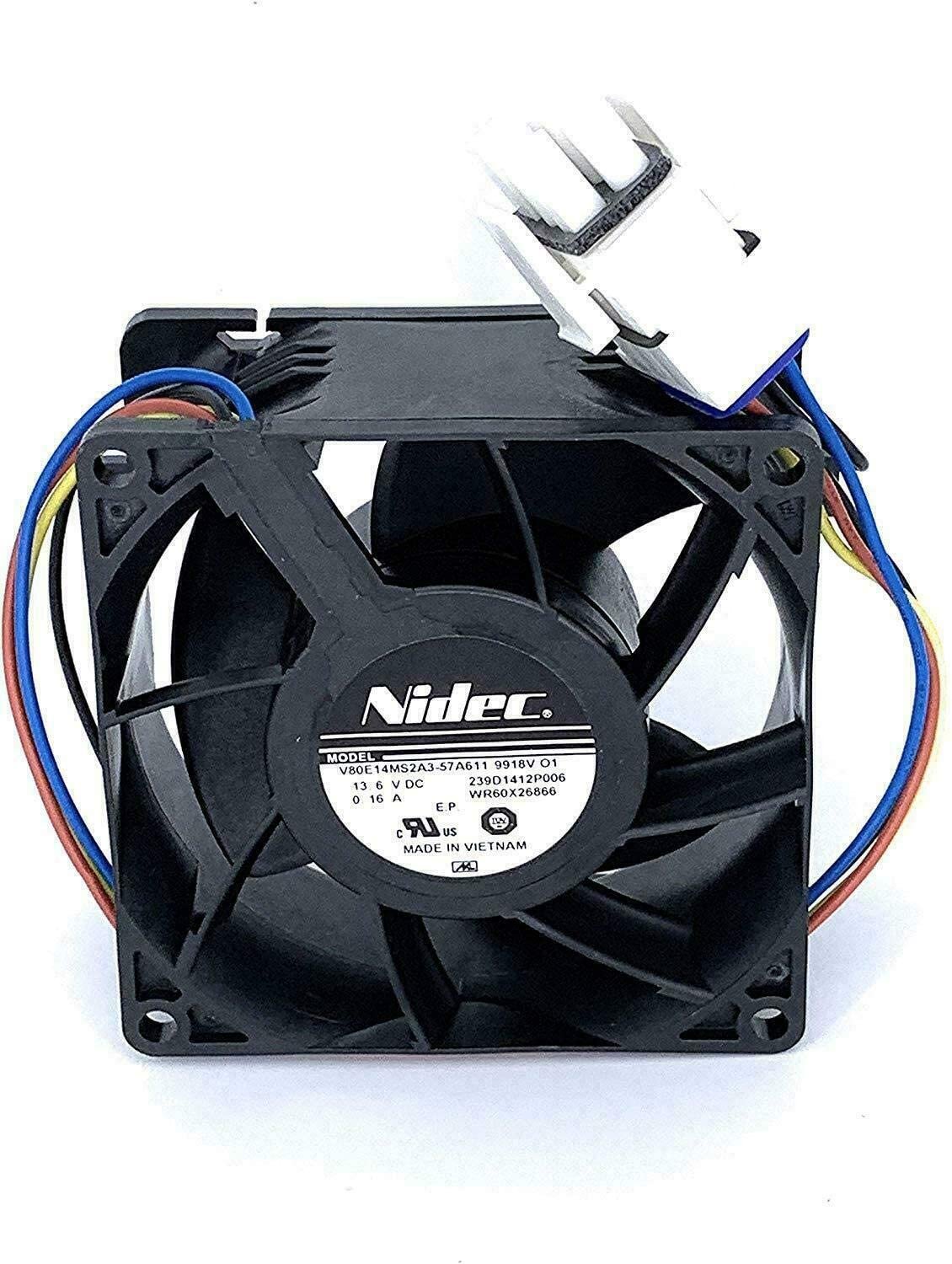 EQUIPMENT DOCTOR US 239D1412P006 Fits Nidec Refrigerator Fan Motor V80E14M52A3-57A611-V80E14M52A3-57A611