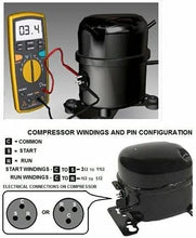 GlobPro PD00039282 PS11701228 4454642 AP5970731 CK900368 Fits Embraco Compressor Start Relay 1/4 terminal Replacement for and compatible with GE Hotpoint Heavy DUTY