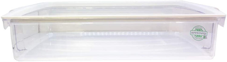 Glob Pro Solutions GS102 fits Door Shelf Bin Clear Plastic comes with frame Replacement for AP6019471-PS11752778-PD00003396-EAP11752778 Heavy DUTY
