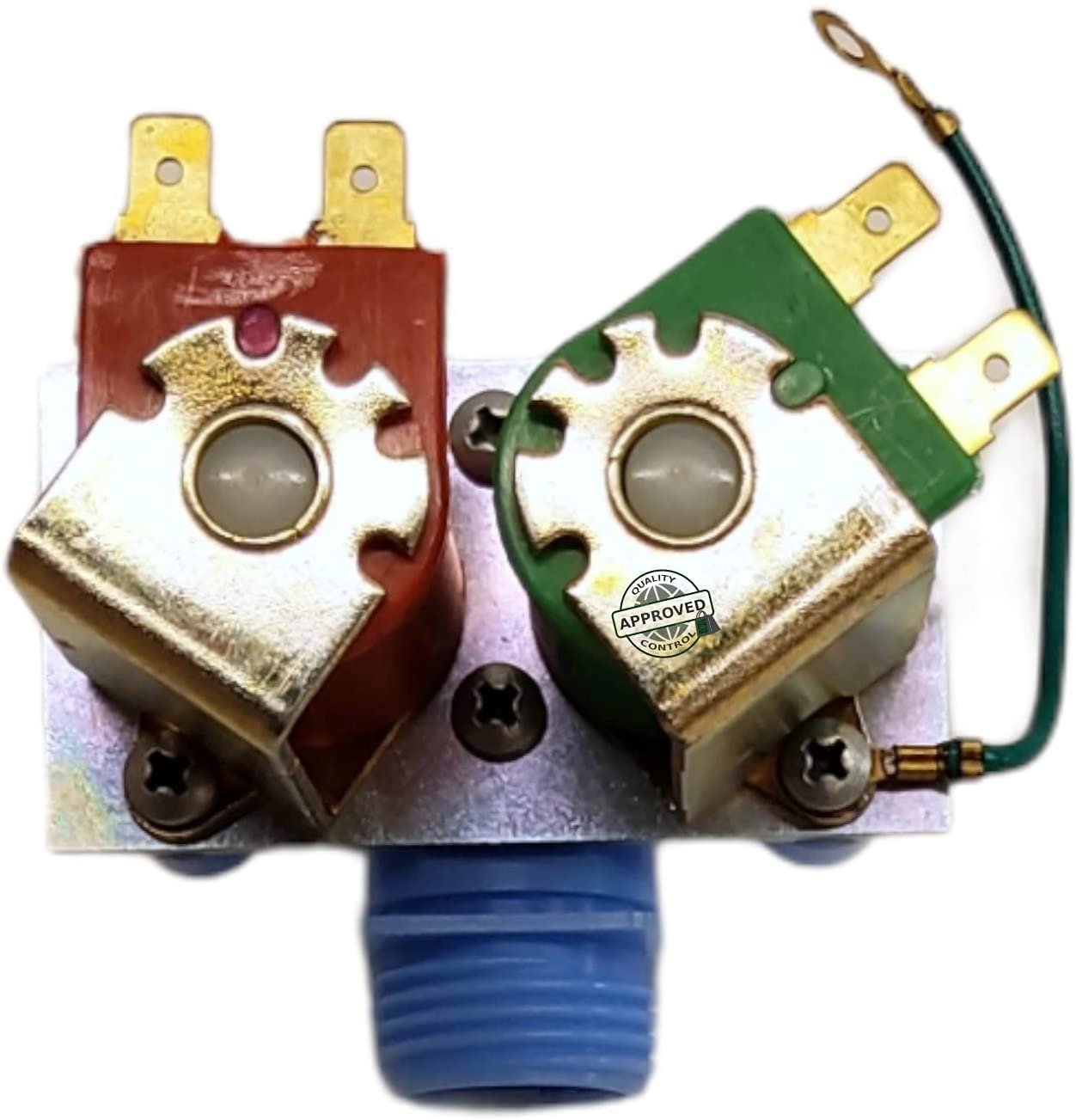 GlobPro R0175017 Frid. Water Inlet Valve 5/16" - ¼" Replacement for and compatible with Amana Heavy DUTY