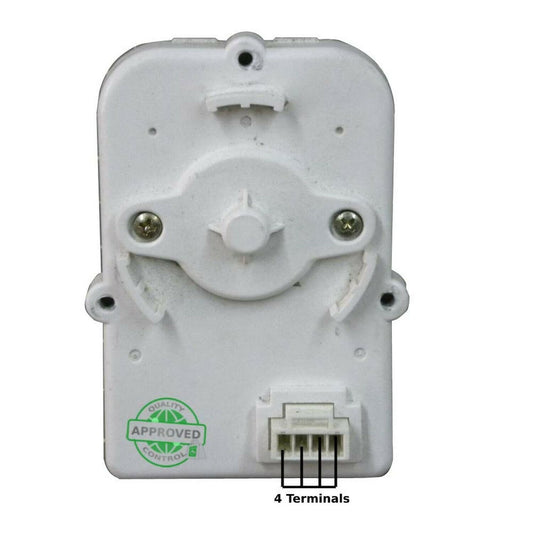 GlobPro W11387394 Refrigerator Condenser Fan Motor 4 pines in the back Fits P...