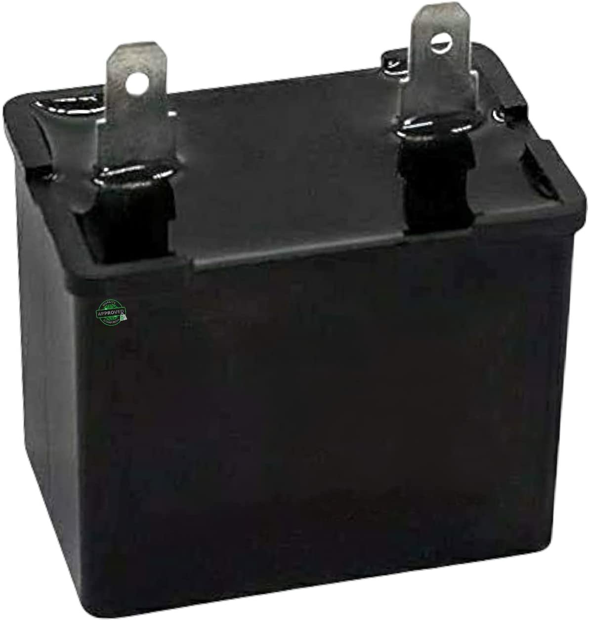 GlobPro WPW10662129 Fridge Run Capacitor 2 terminals 1" Β½ length Approx. Replacement for and compatible with Whirlpool Roper KitchenAid Maytag Heavy DUTY
