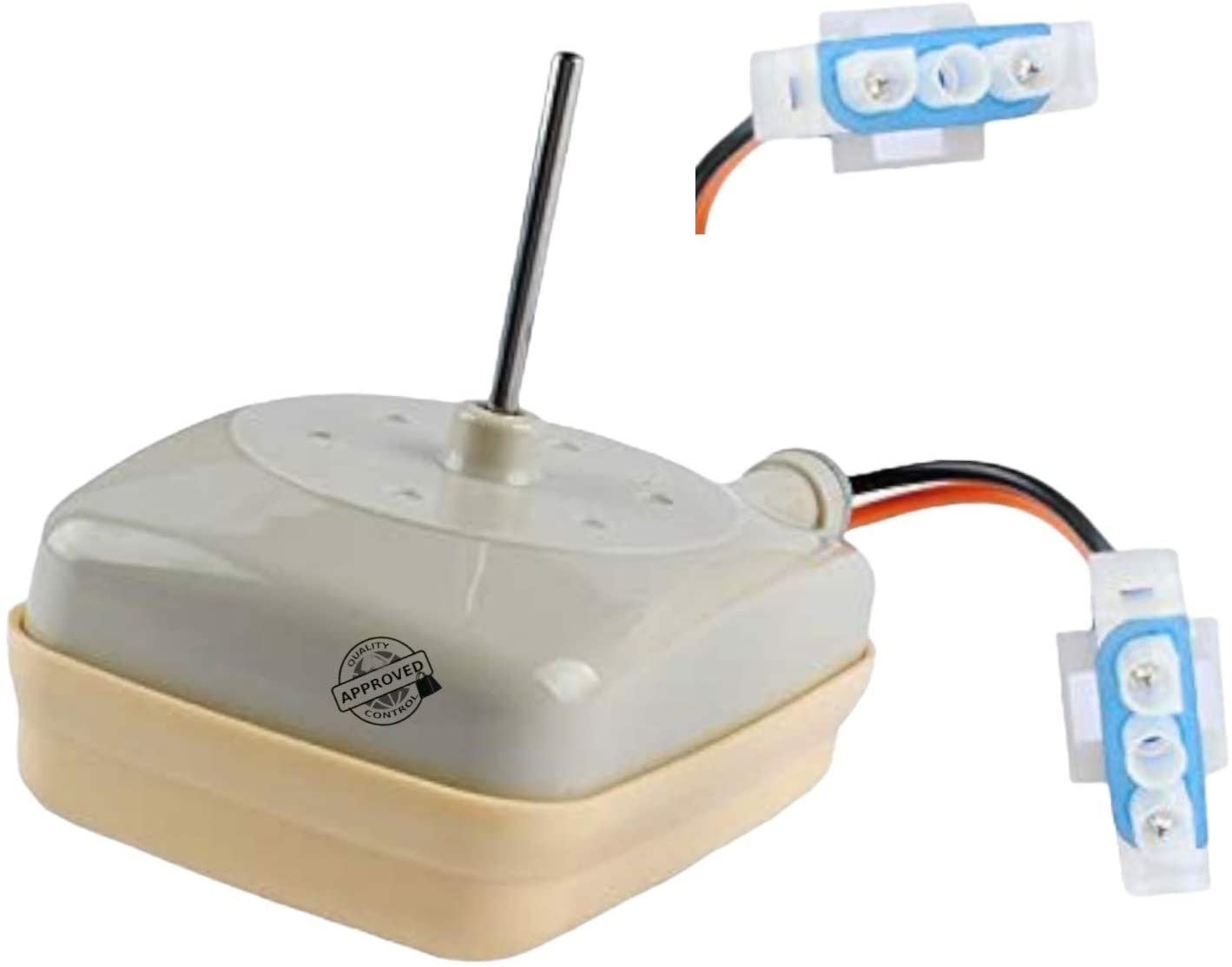 GlobPro WR60X23584 Refrigerator Evaporator Fan Motor Noisy 7.48in large Approx. Replacement for and compatible with General Electric WR60X23584 Heavy DUTY