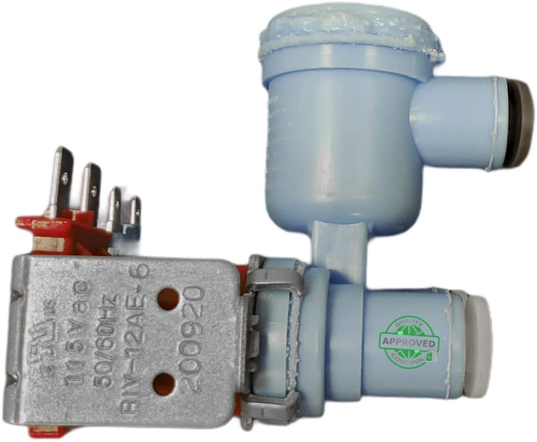 GlobPro AP2071736-PS304366 Water Valve no ice cubes 2 coil Refrigerator Replacement for and compatible with GE Kenmore AP2071736-PS304366 Heavy DUTY