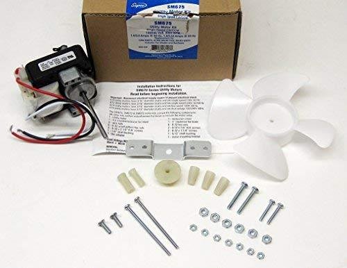 Supco SM675 Utility Motor Kit Single Speed Replaces 90970, 7502, EM675, ERM675