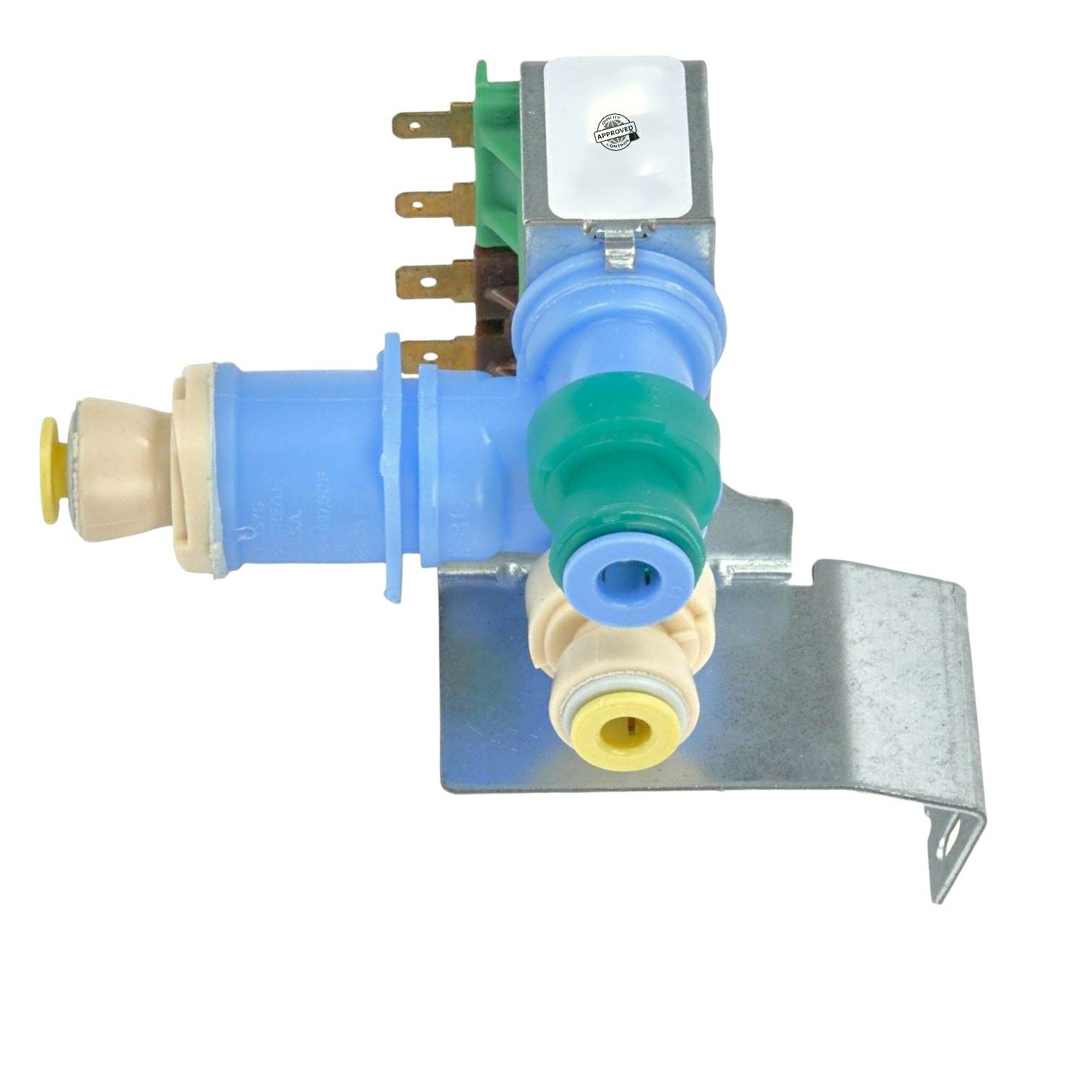 GlobPro W10155357 W10179146 WPW10179146VP 1546655 Fridge Water Inlet Valve 5" Β½ length Approx. Replacement for and compatible with Kenmore Whirlpool KitchenAid Maytag Heavy DUTY
